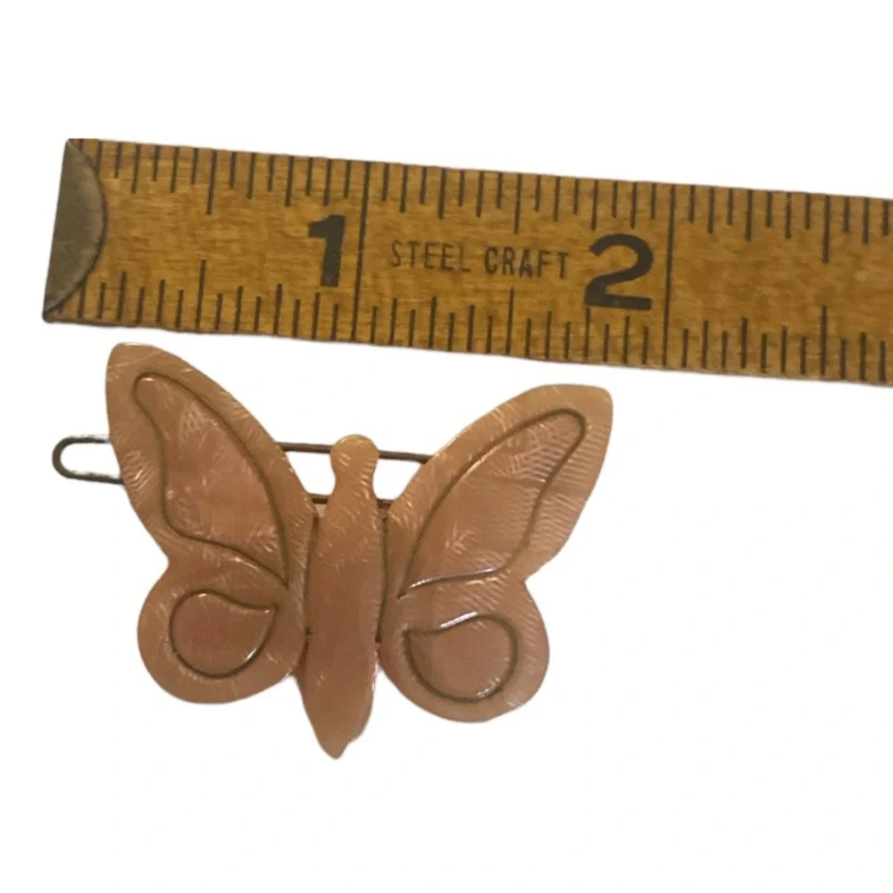 1980’s Laurent Olivier‎ Butterfly Barrette, Made in France, Deadstock